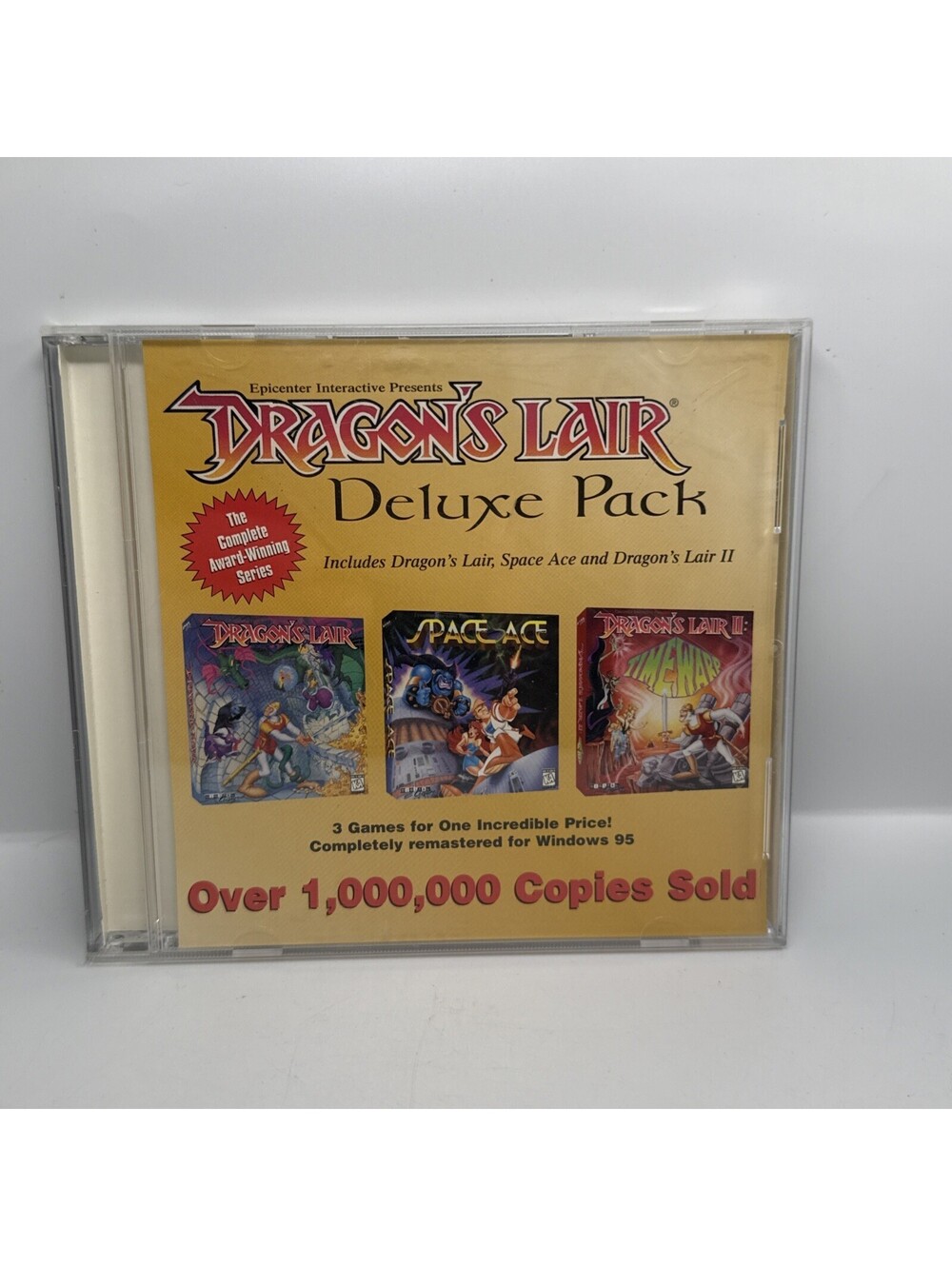 Dragon’s Lair Deluxe Pack Game For PC-Dragon’s lair, Space Ace, Dragons Lair II